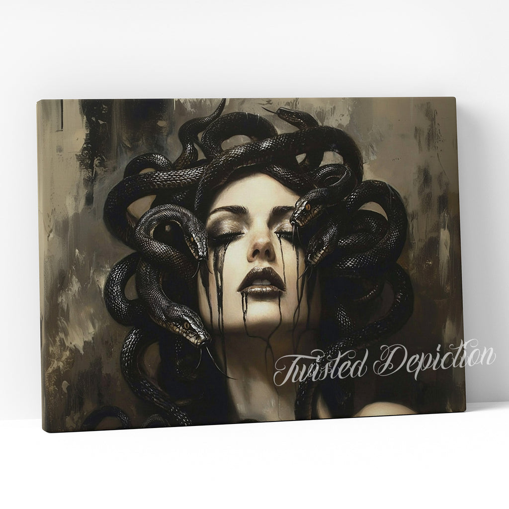 medusa canvas art