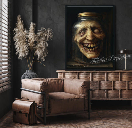 pickled head art