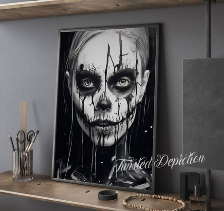 gothic girl painting canada