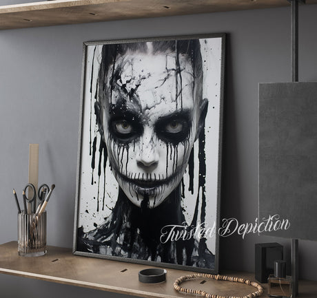 necropunk girl fine art canada