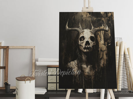 Norse Völva – Seiðr Seeress painting
