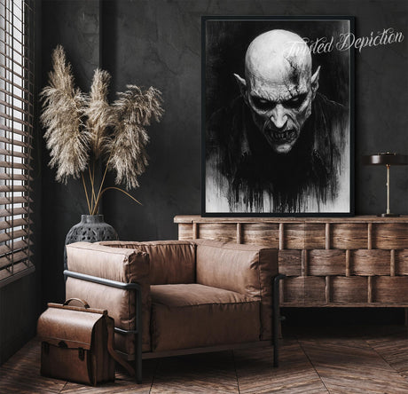nosferatu vampire painting