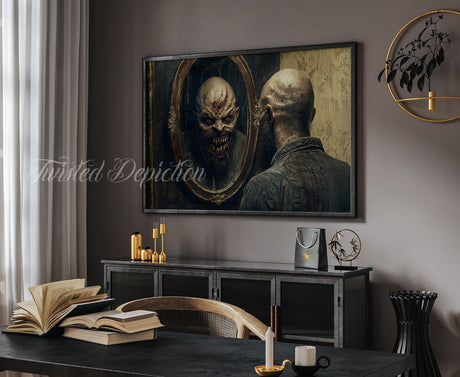 mental health horror art
