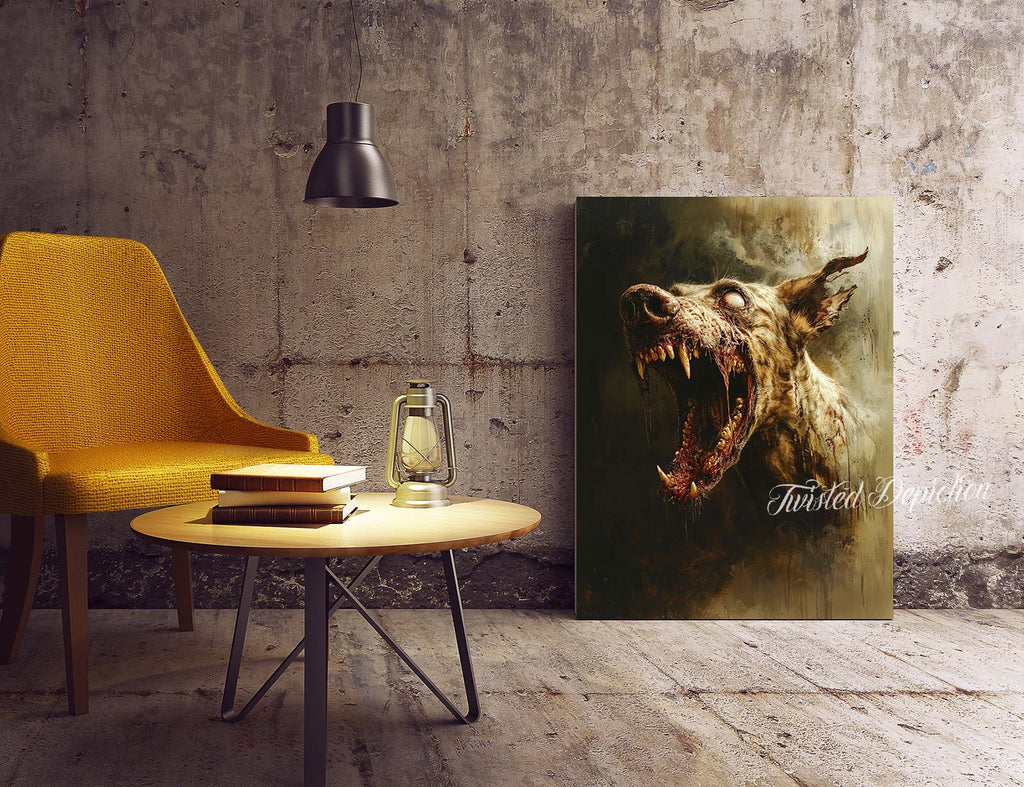 zombie dog art