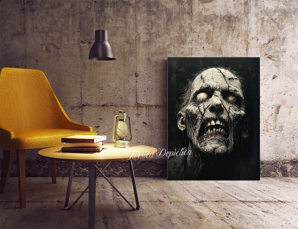 zombie horror art