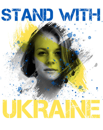 stand with Ukraine art