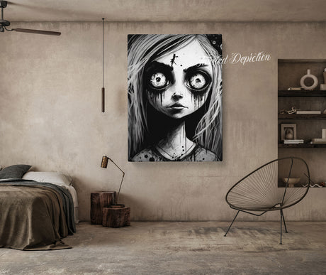big eyes girls art