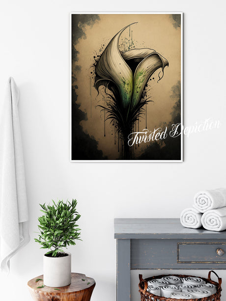 dark art calla lily