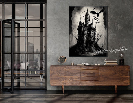 Dracula's castle art canada