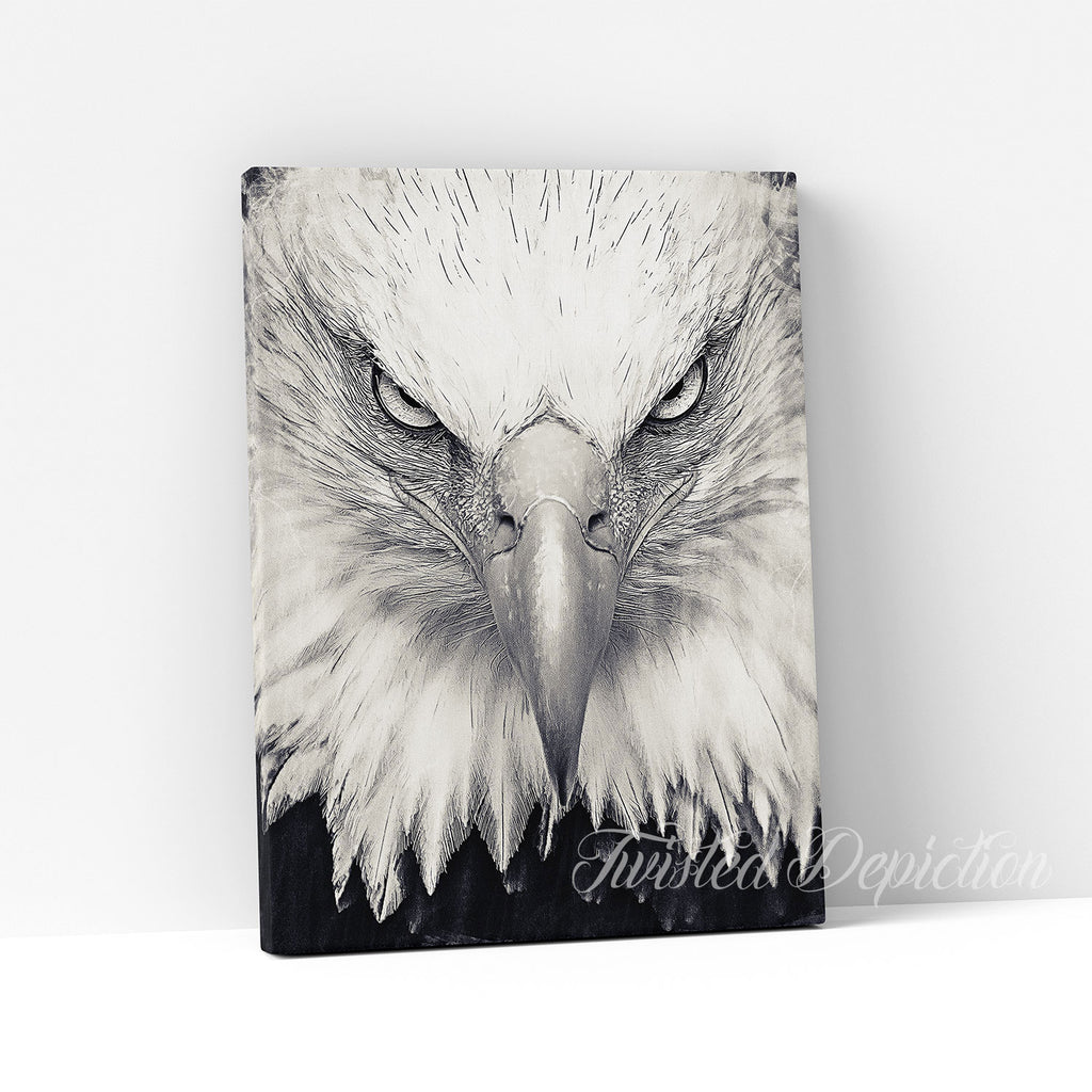 bald eagle canvas art
