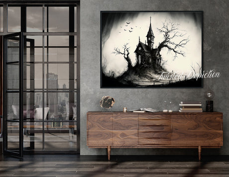 haunted church painting canada